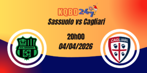 Nhận Định Sassuolo vs Cagliari Serie A 04/04/2026